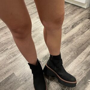 Blondo Black Ankle Boots